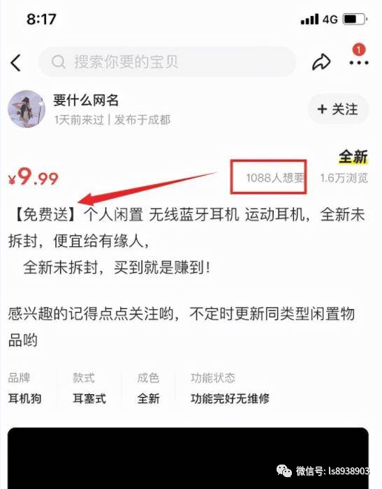 闲鱼无货源项目 日赚2000元 适合新手操作-碎银副业网